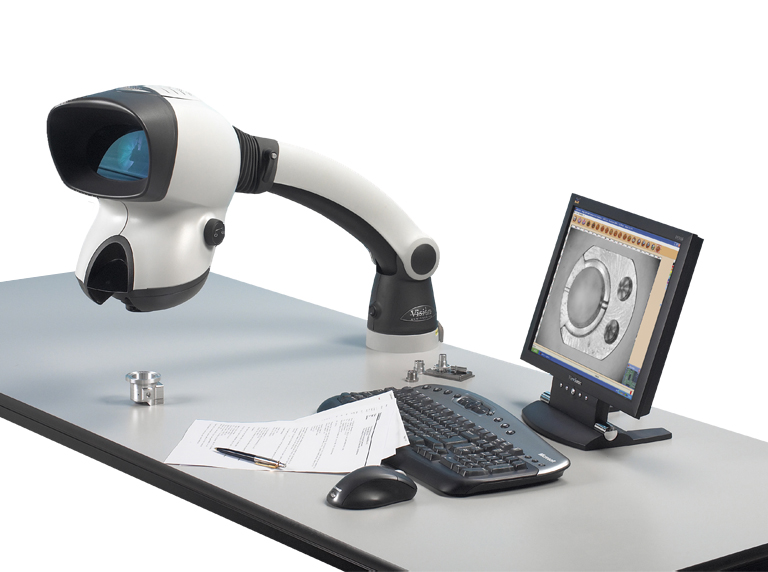 Mantis Elite ergonomic stereo microscope on universal stand