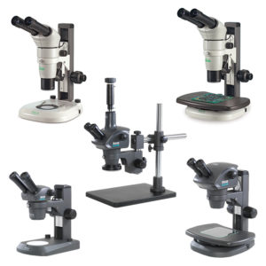 SX series stereo microscopes range