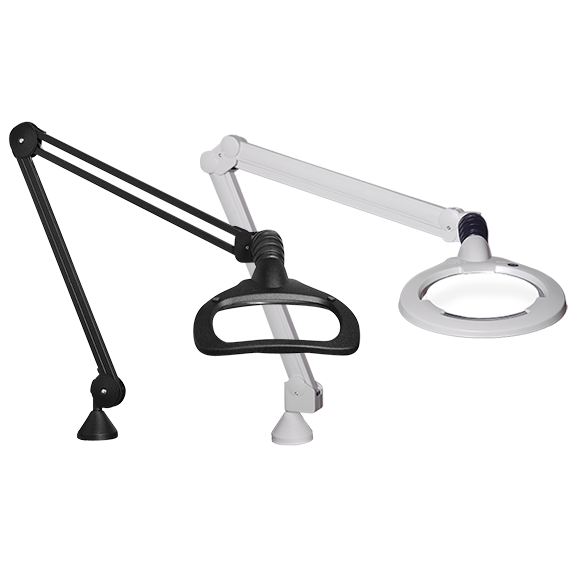 Bench magnifiers, Wave LED ESD, Circus LED