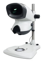 Mantis Compact stereo microscope on bench stand