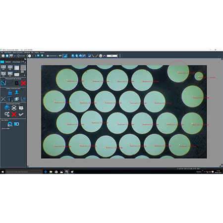 ViPlus software circle measurement