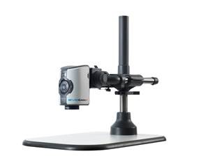 evo cam with multi acis EVO Cam II digital microscope on multi-axis stand