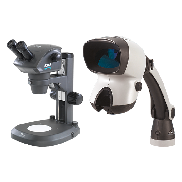 Stereo microscope category SX45 Elite and Mantis Elite microscopes