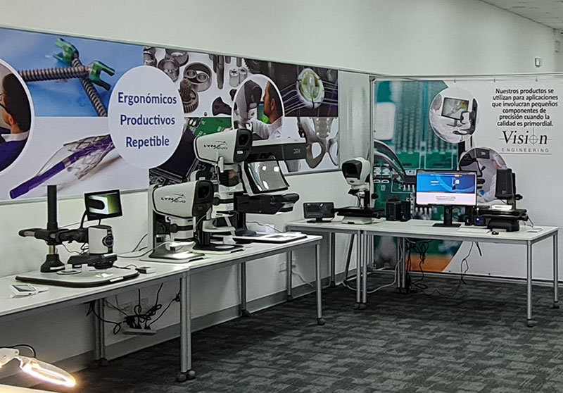 Vision Engineering Costa Rica microscope and metrology showroom