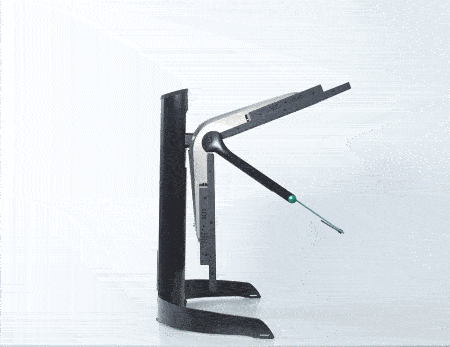 Tilt adjustment of VECTOUR GIS beam splitter display monitor