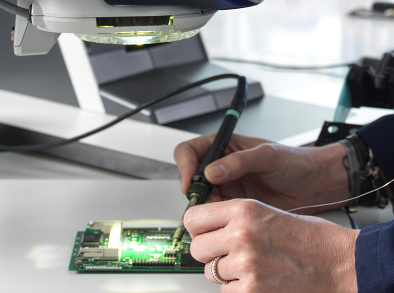 PCB reworking under DRV Stereo CAM