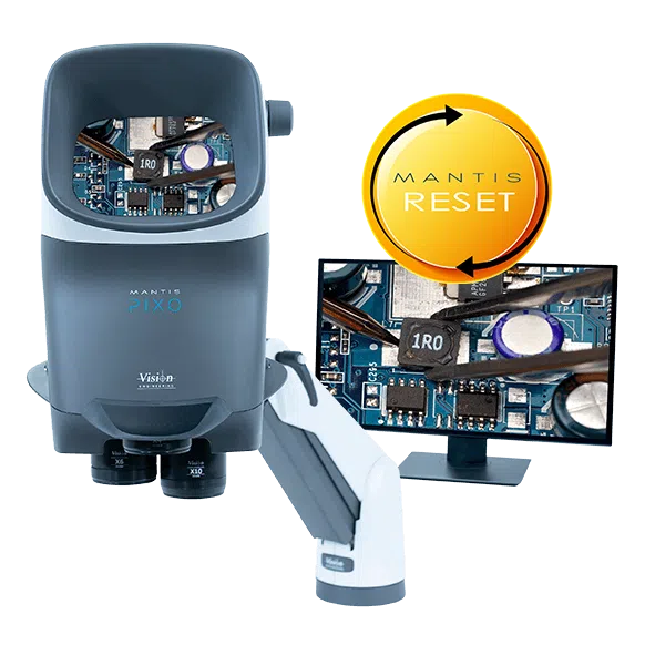 Mantis Elite stereo microscope