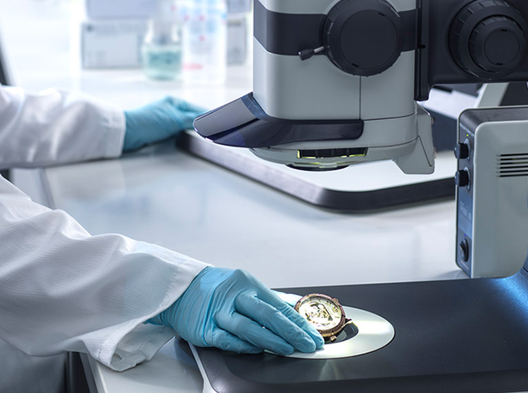 Watch making inspection under DRV Stereo Cam