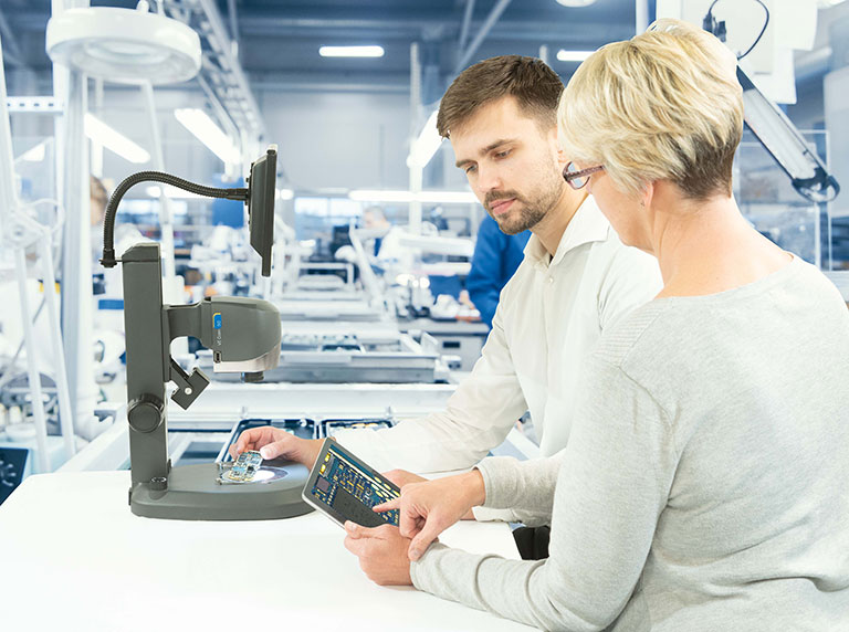 VE Cam digital microscope with wifi screen sharing